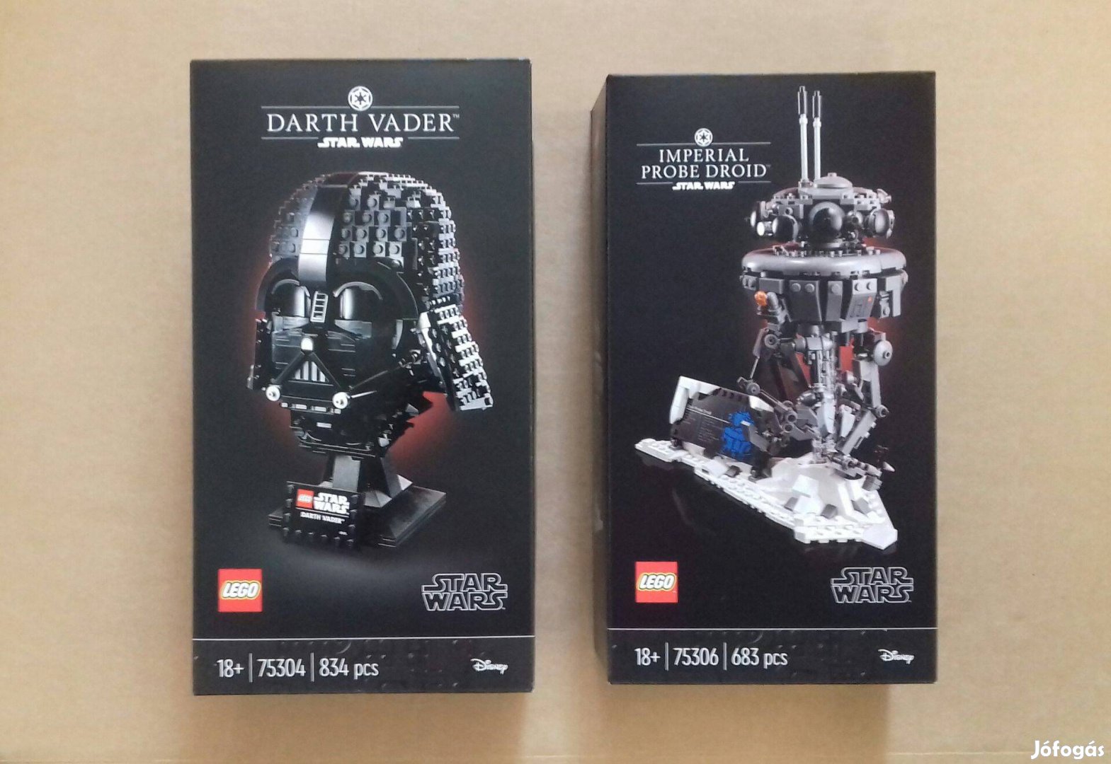 Bontatlan Star Wars LEGO -k: 75304 Darth Vader + 75306 Kutasz Fox.árba