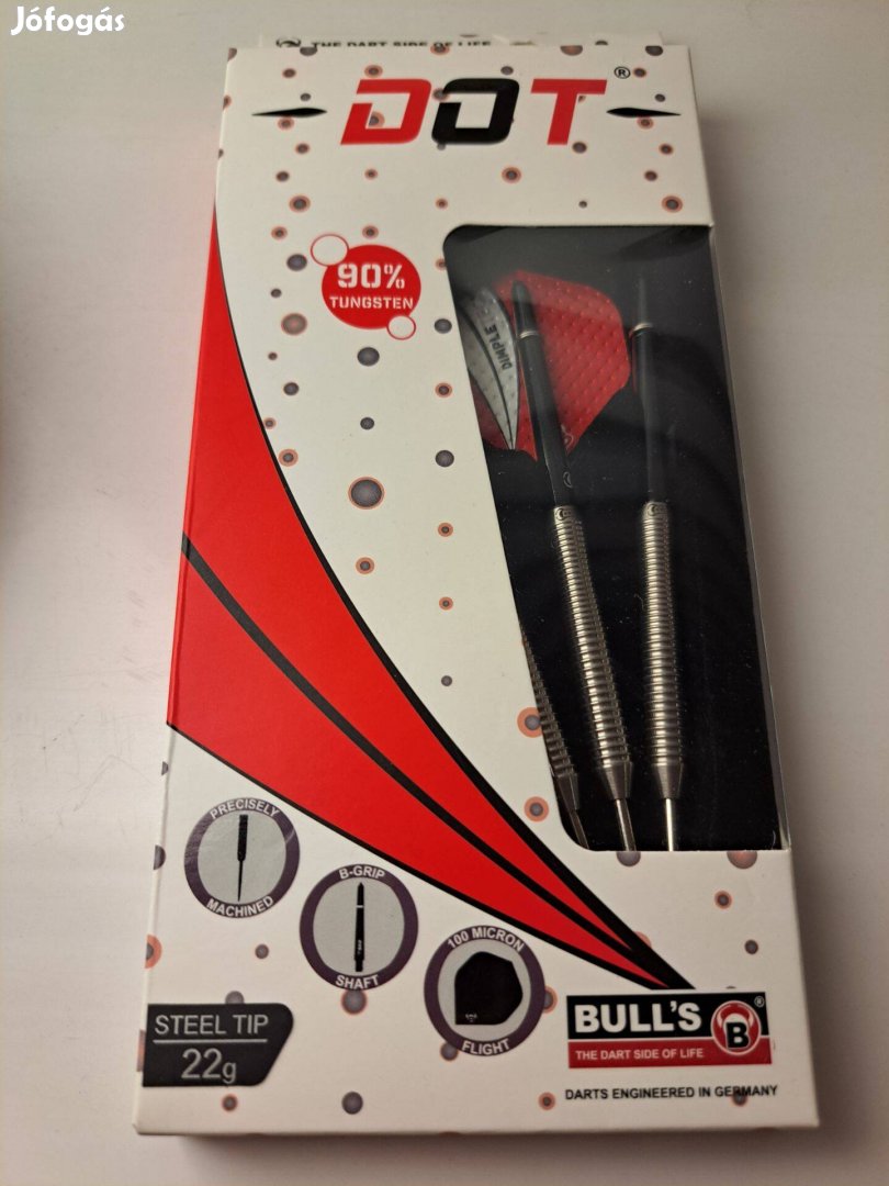 Bontatlan Steel darts nyíl 22 gr. 90% volfrám