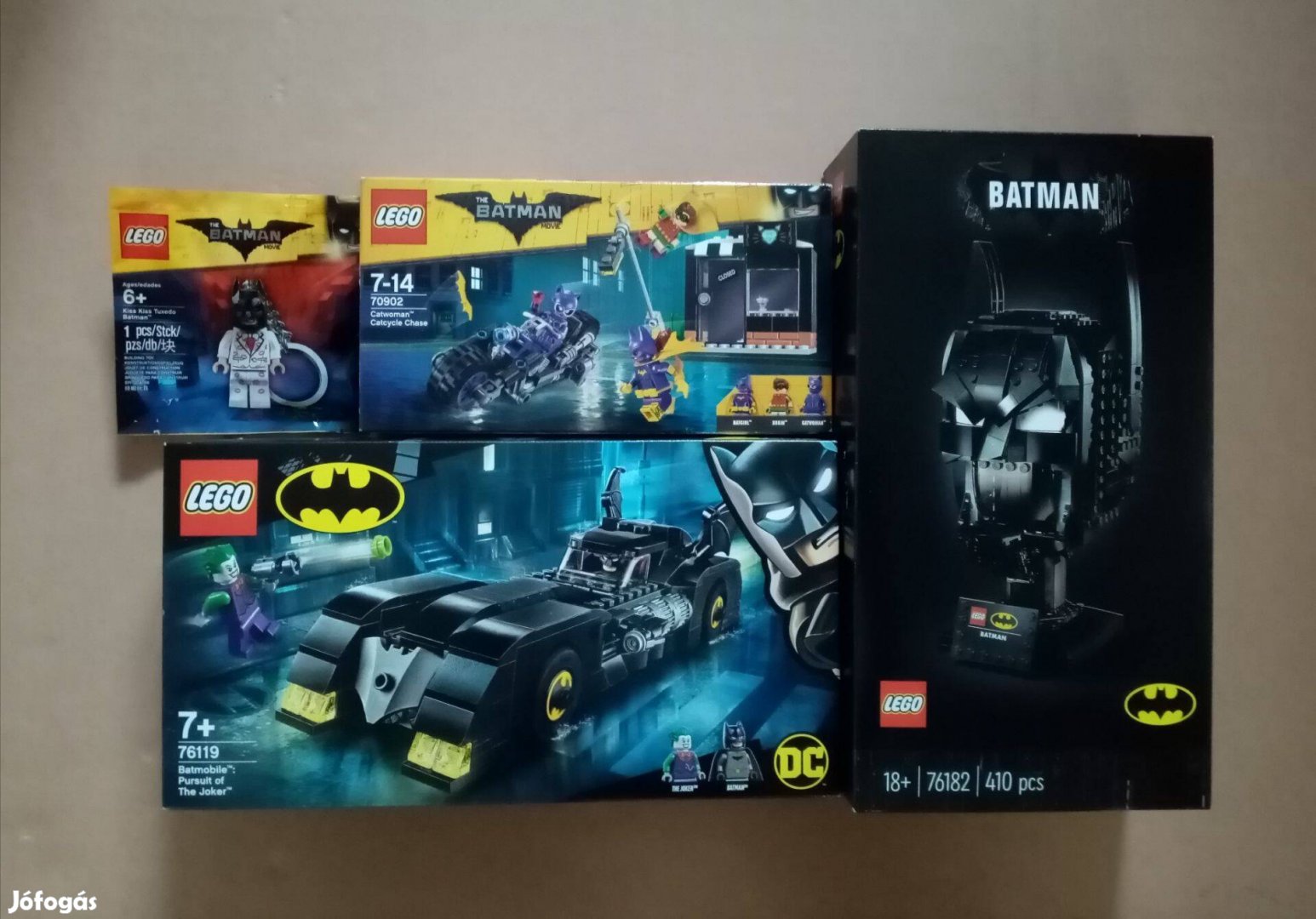 Bontatlan Super Heroes Batman LEGO 76182 76119 70902 + 5004928 Foxárba