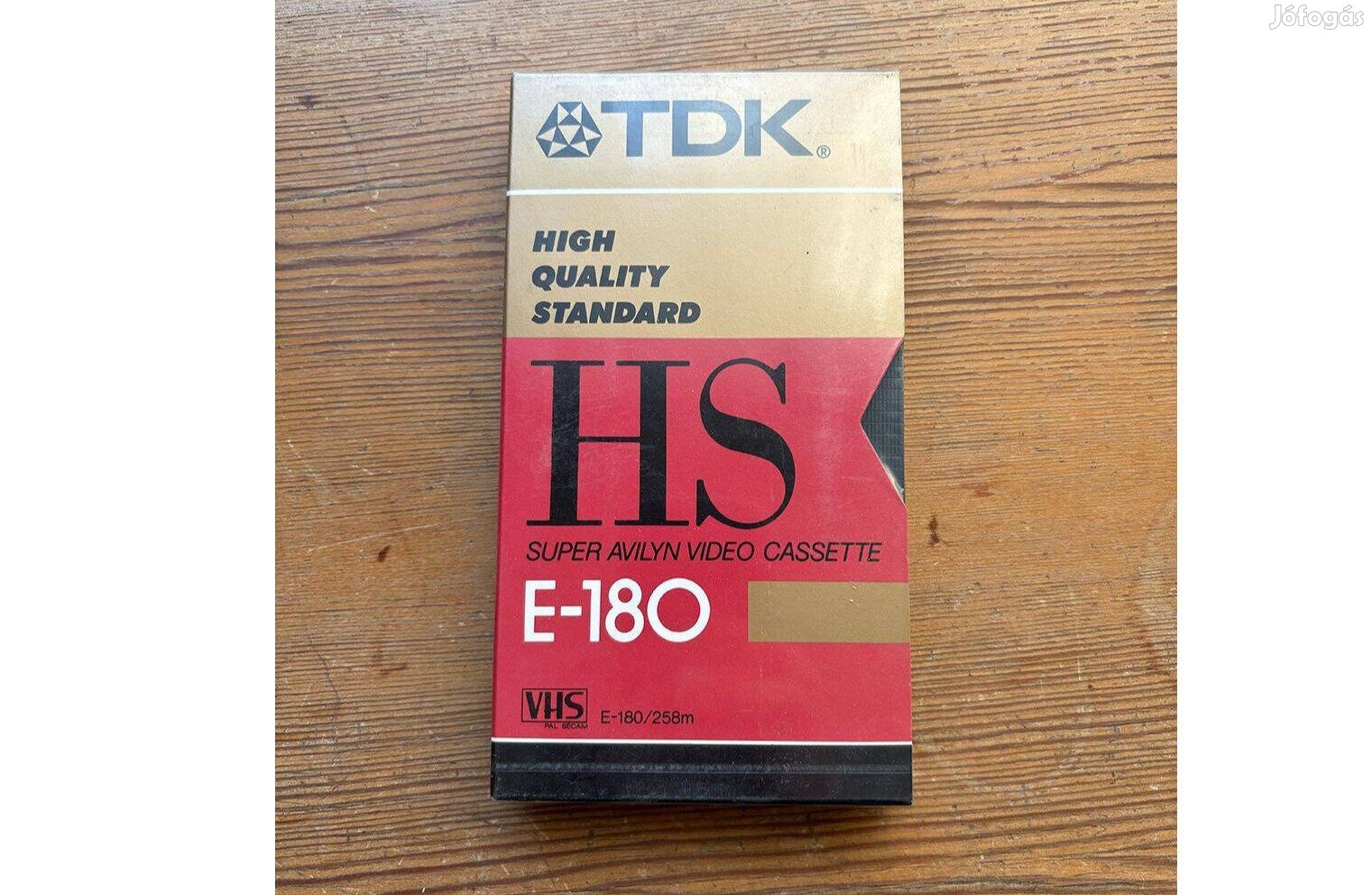 Bontatlan TDK HS E-180 VHS videókazetta