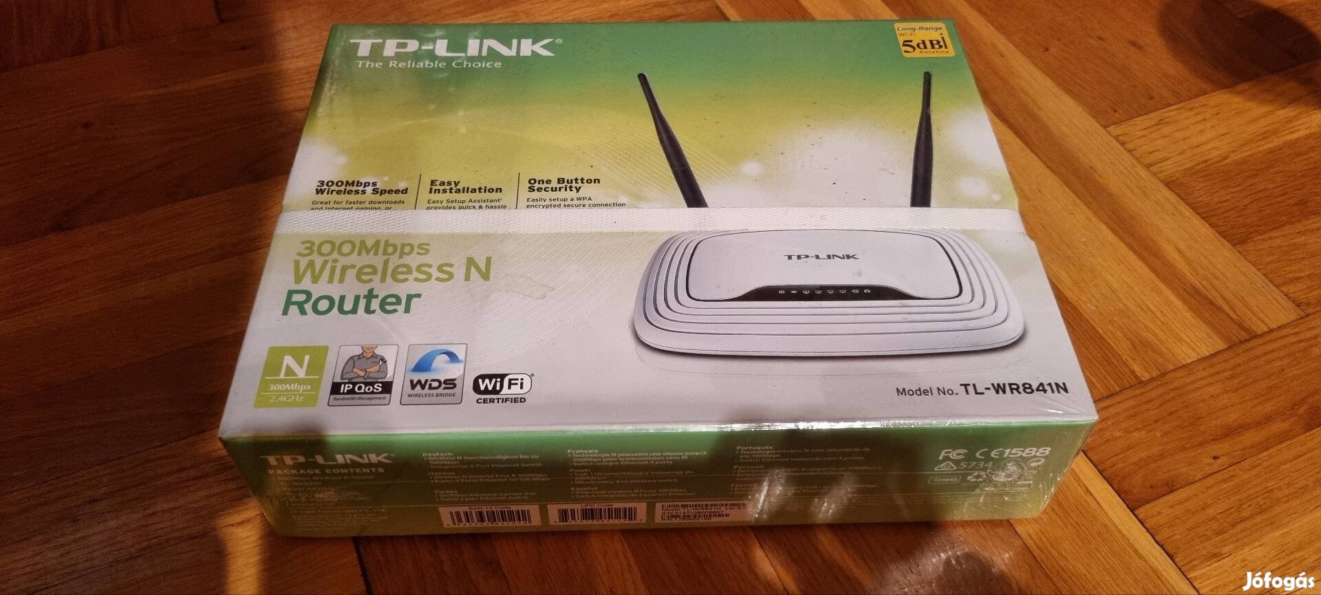 Bontatlan Tp-Link TL-WR841N 300 Mbps wifi router 