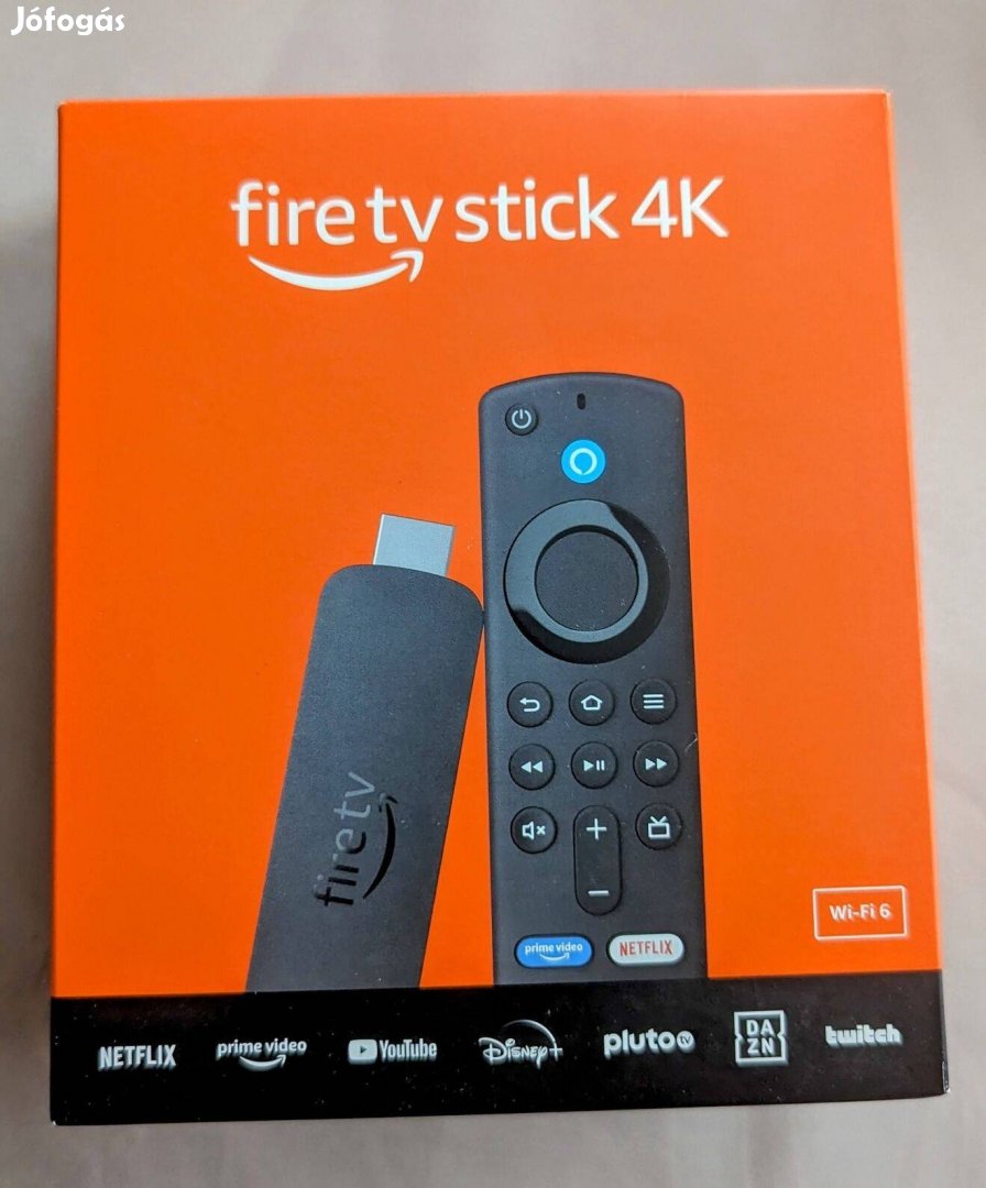 Bontatlan Új Amazon Fire TV Stick 4K 2Gen Alexa vezérlés , tv okosító