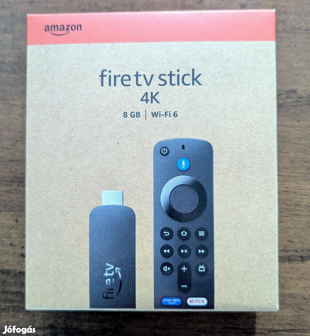 Bontatlan Új Amazon Fire TV Stick 4K 3Gen Alexa vezérlés , tv okosító