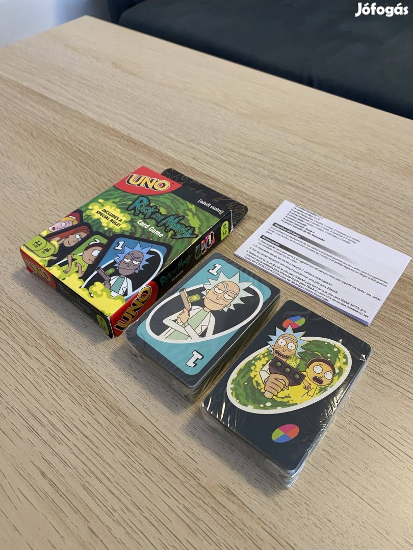 Bontatlan Uno - Rick and Morty Edition kártyacsomag