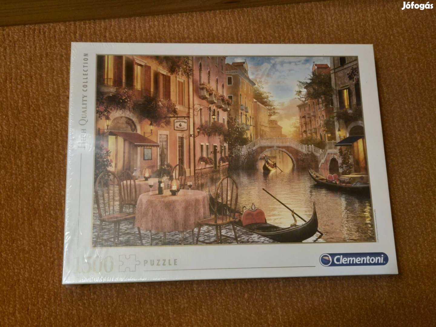 Bontatlan Venezia, Clementoni puzzle, 1500 pcs kirakó