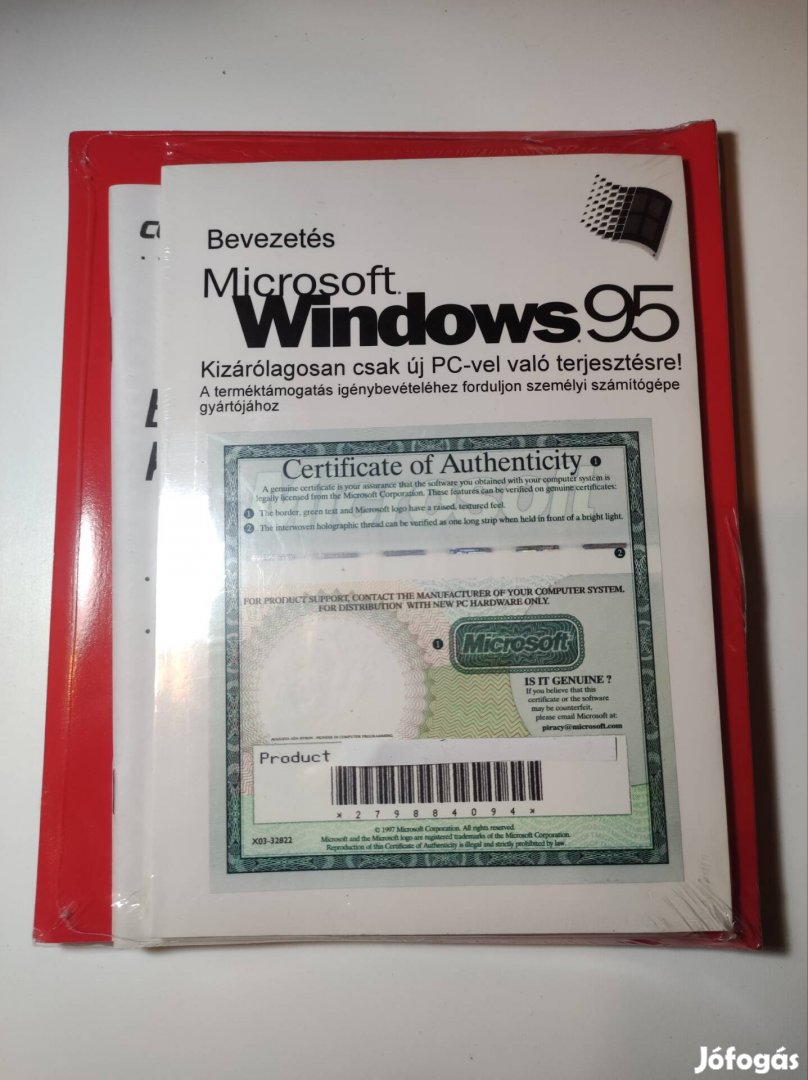 Bontatlan Windows 95 szoftver