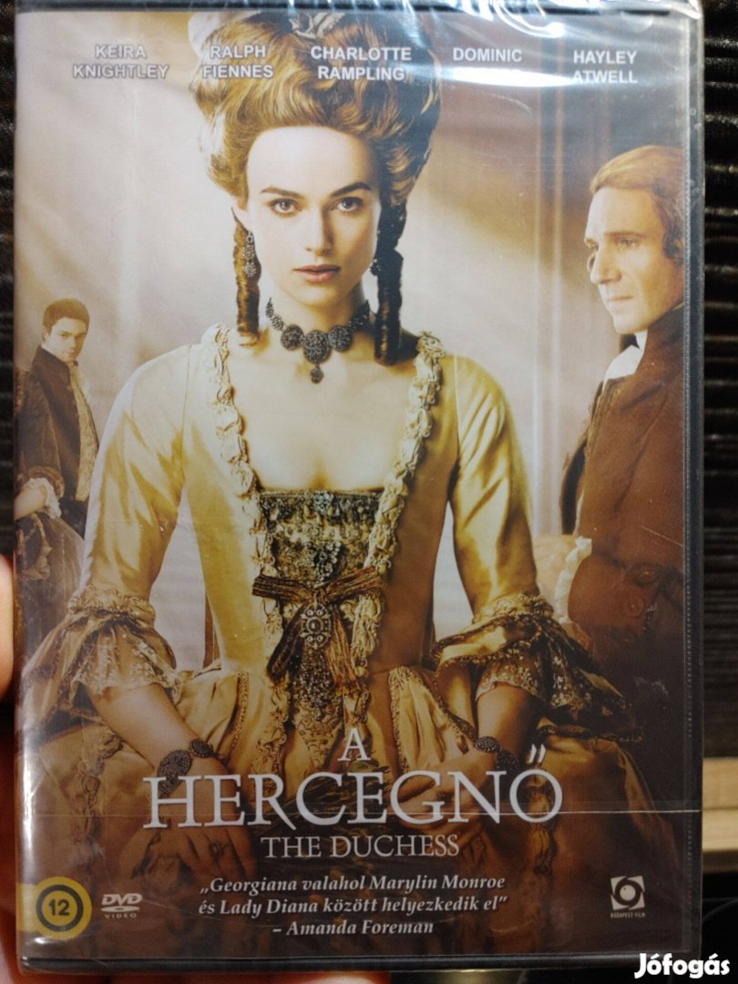 Bontatlan- A hercegnő (The Duchess, 2008) DVD Új! fsz: Keira Knightley