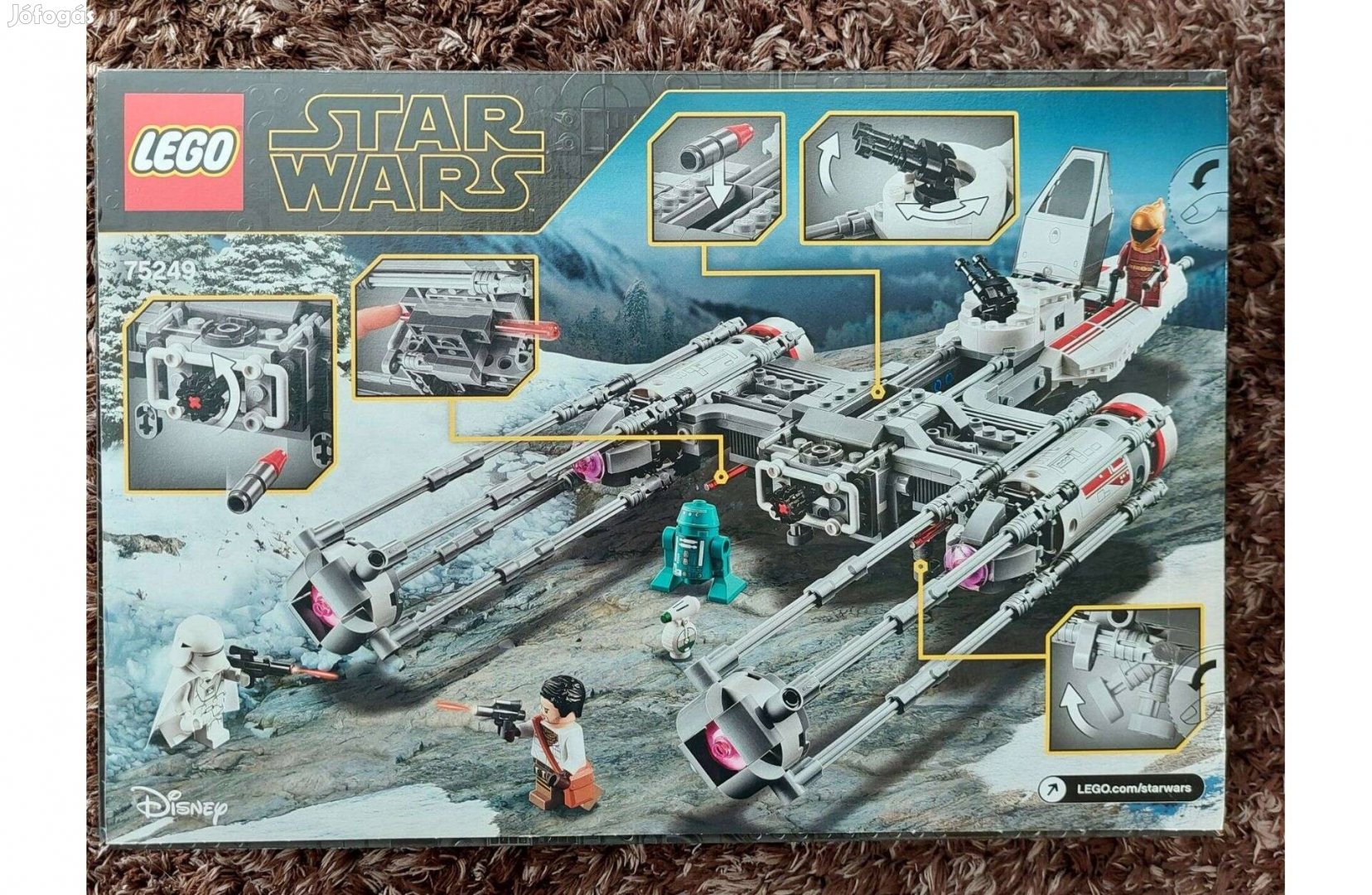 Bontatlan, Hibátlan 75249 LEGO Star Wars Ellenállás Y-szárnyú vadász