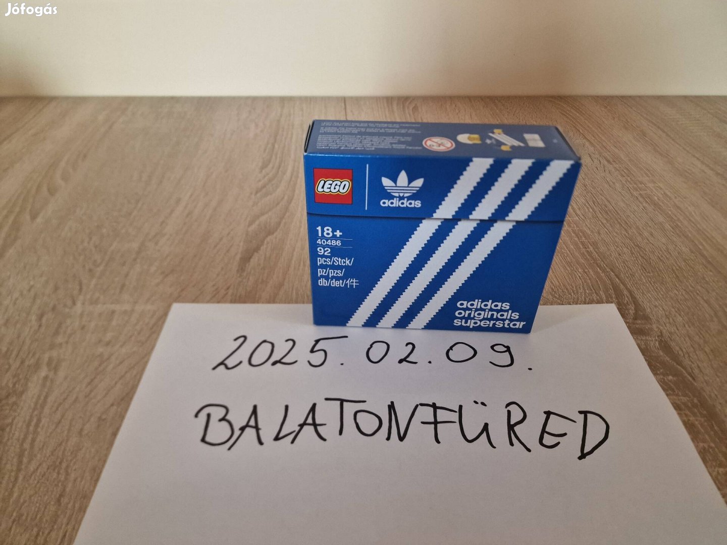 Bontatlan! Lego 40486 Mini Adidas Originals Superstar 