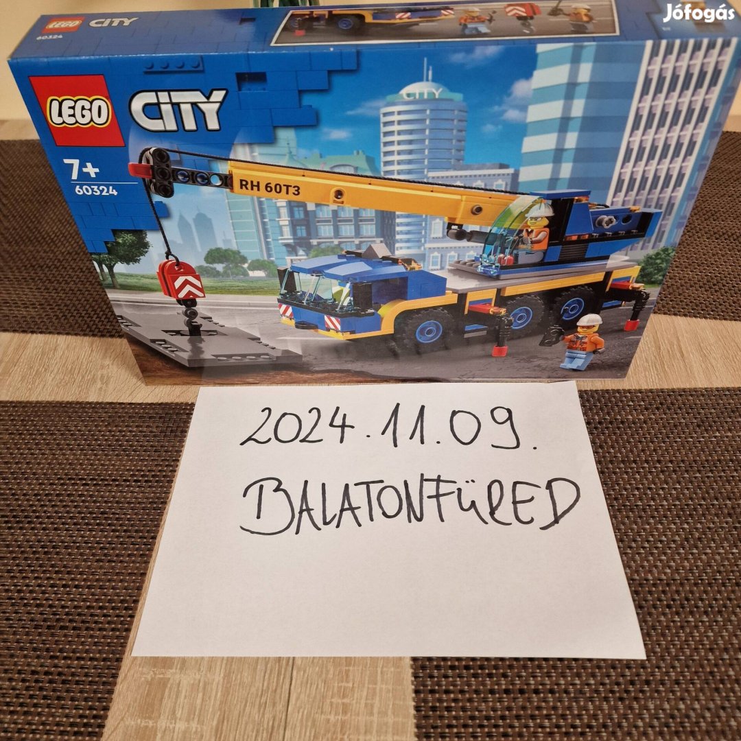 Bontatlan! Lego city Önjáró daru 60324