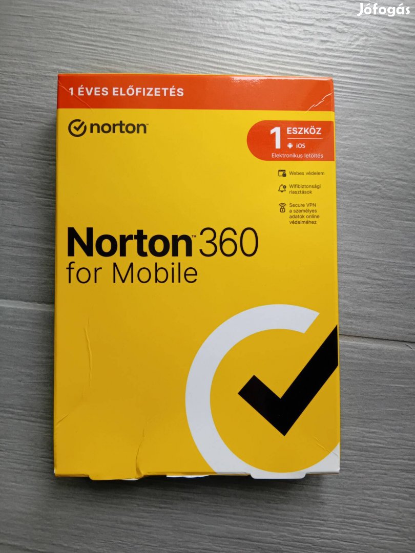 Bontatlan, Norton 360 Mobile HU 1 év 1 felhasználó 1 eszköz antivírus