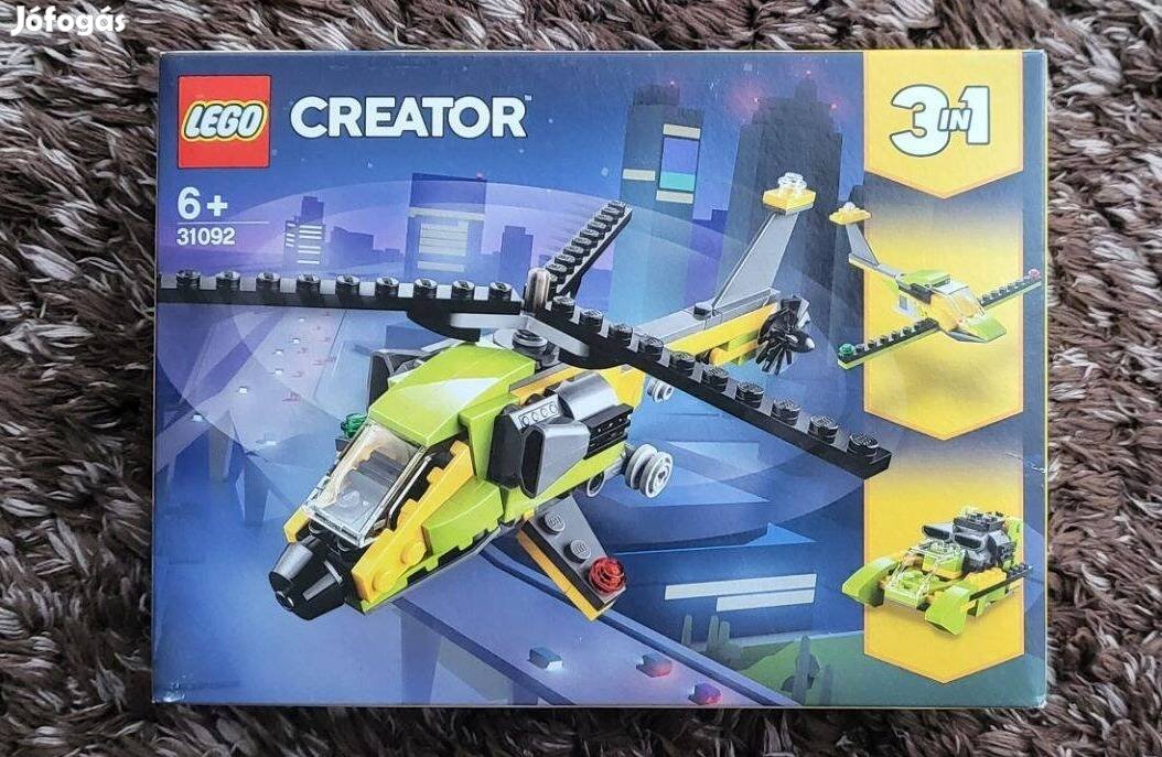 Bontatlan, Új, Hibátlan! - 31092 LEGO Creator 3 in 1 Helikopterkaland