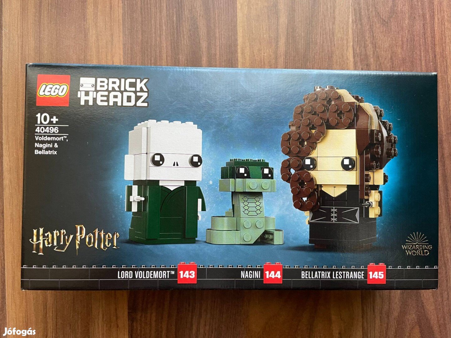 Bontatlan, új LEGO Brickheadz 40496 Voldemort, Nagini és Bellatrix