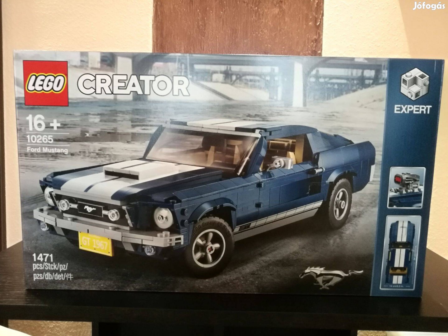 Bontatlan, új LEGO Creator Expert 10265 Ford Mustang