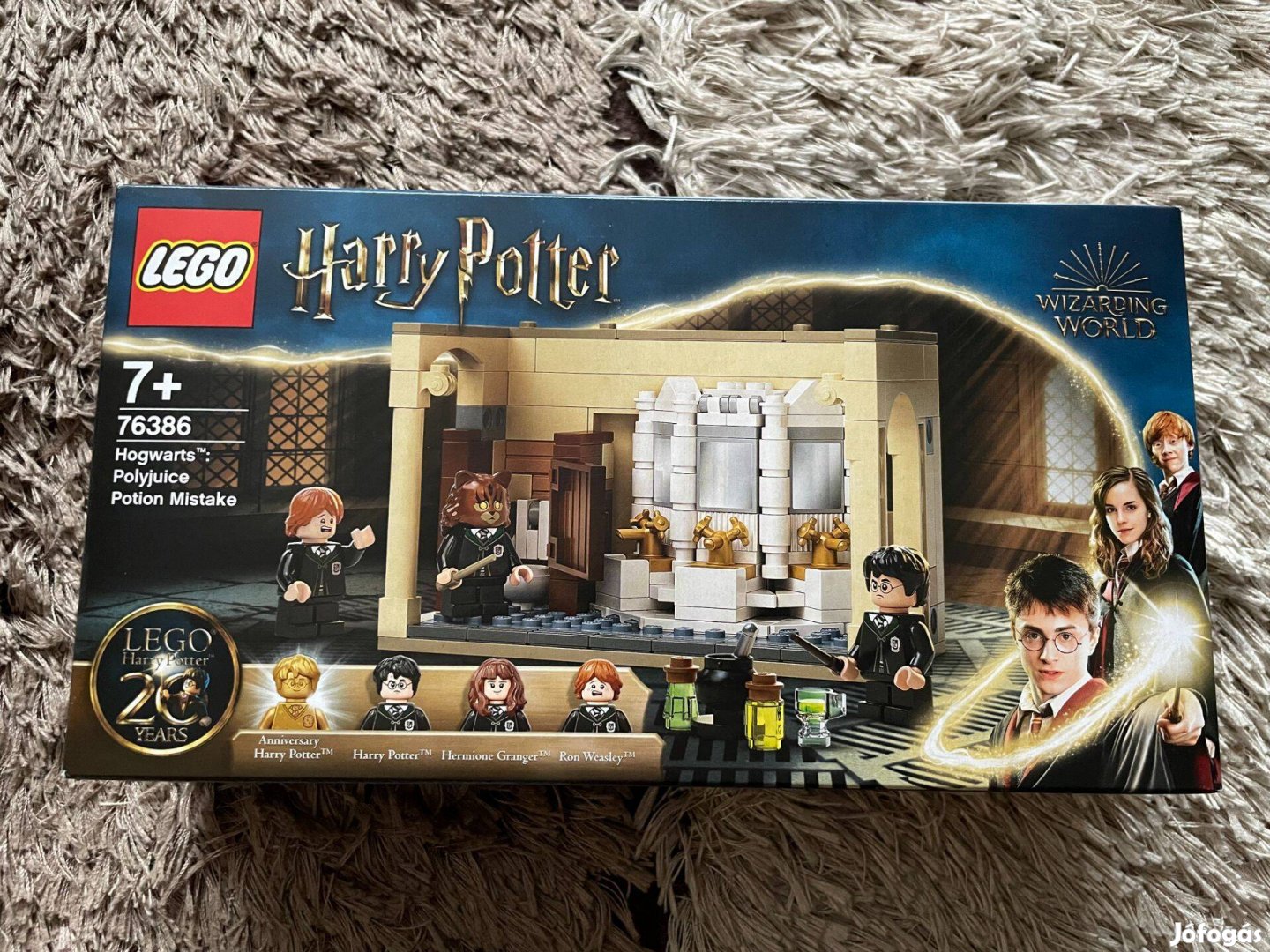 Bontatlan, új LEGO Harry Potter 76386 Százfűlé-főzet kis hibával