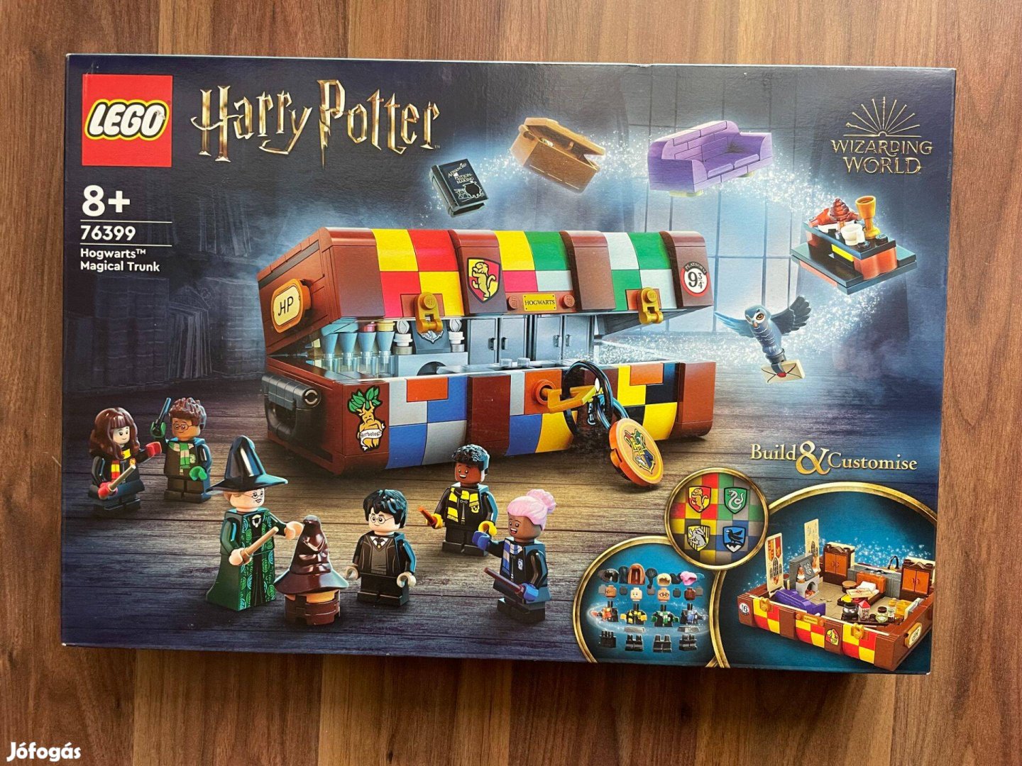 Bontatlan, új LEGO Harry Potter 76399 Roxforti rejtelmes koffer