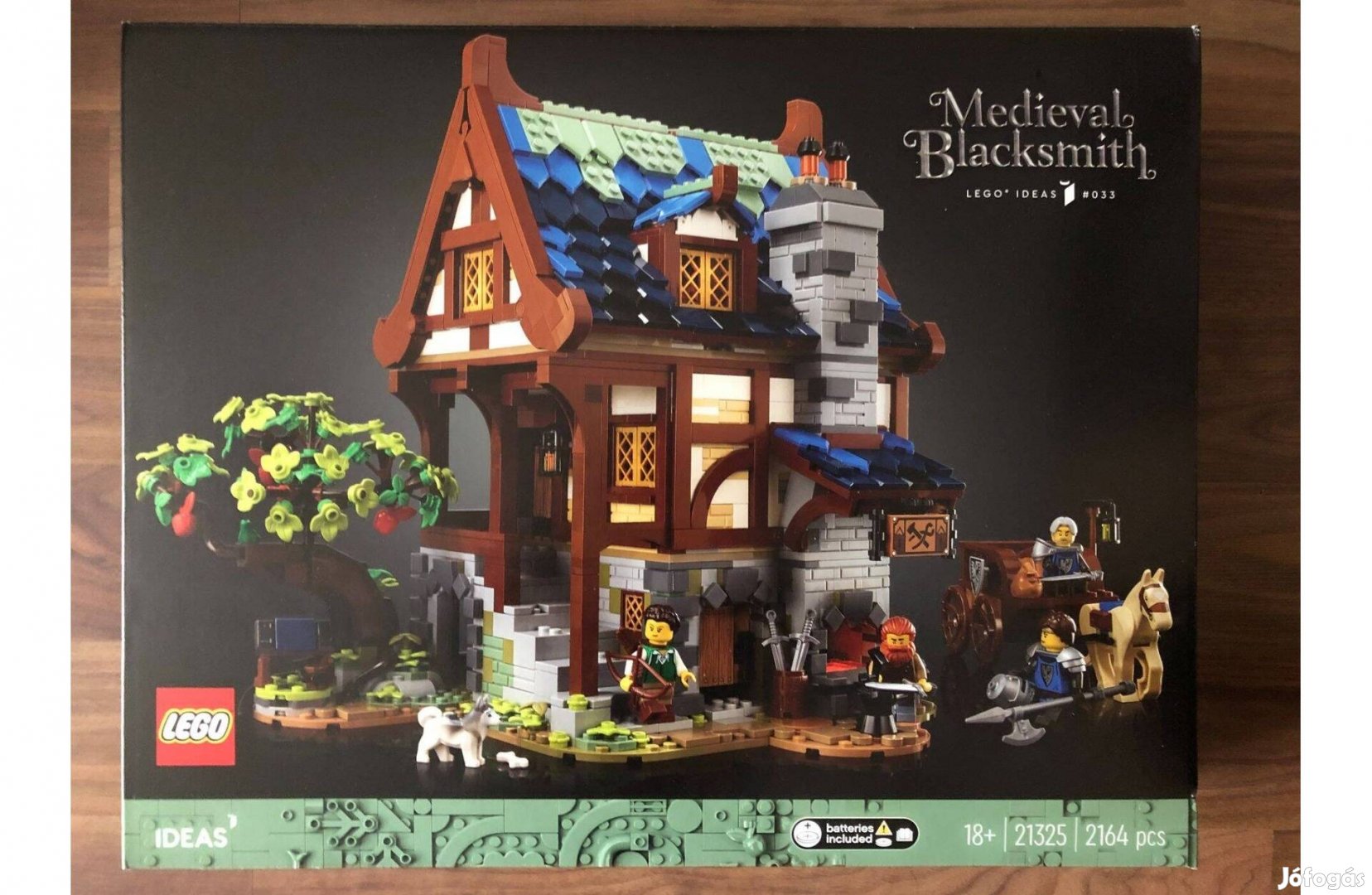 Bontatlan, új LEGO Ideas 21325 Középkori kovács