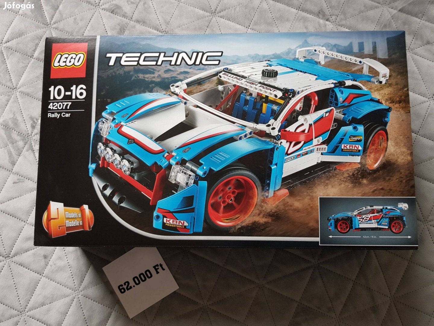 Bontatlan, új LEGO Technic 42077 Rally autó