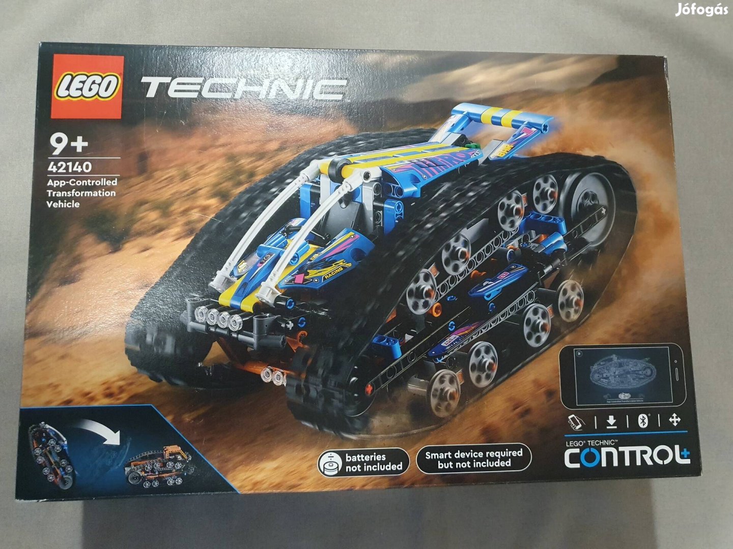 Bontatlan, új LEGO Technic 42140 applikációval irányítható