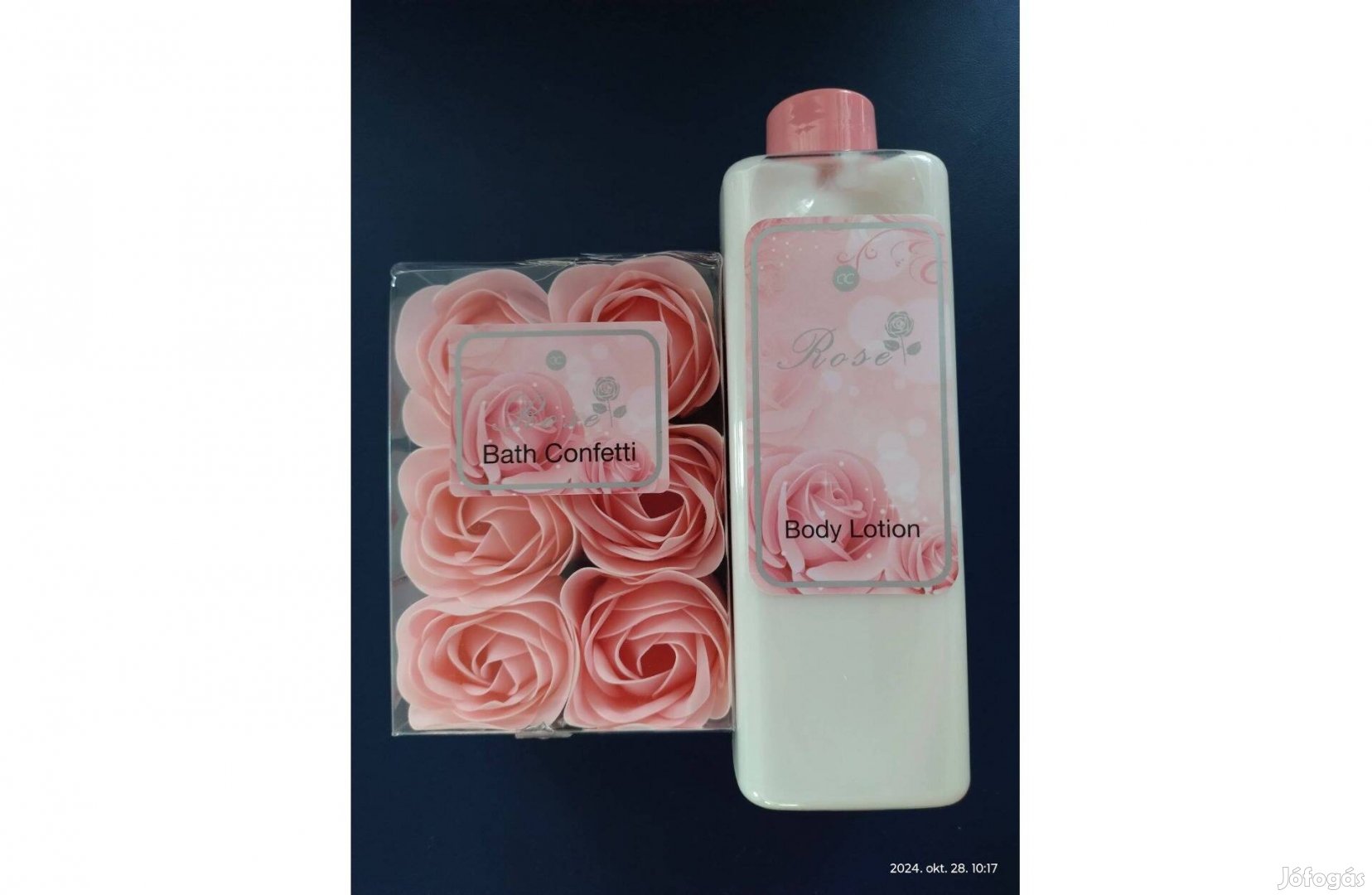 Bontatlan accentra rose body lotion és 6db rózsa szappan eladó