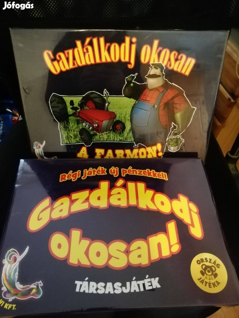 Bontatlan gazdálkodj okosan társasjátékok