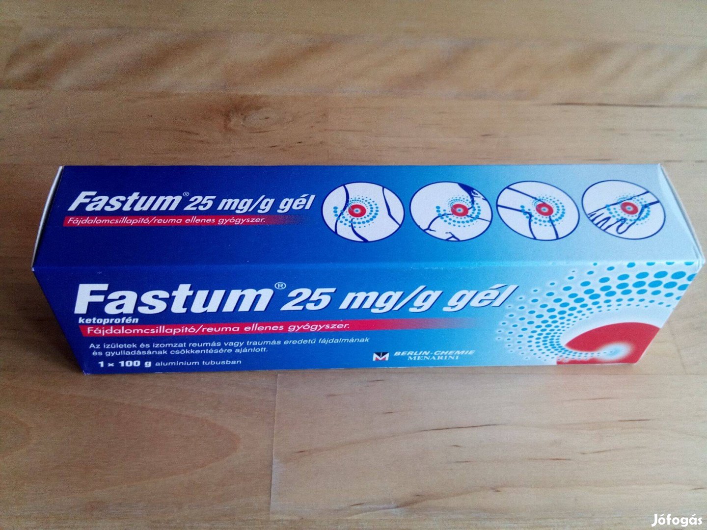 Bontatlan új 100 mg-os Fastum gél
