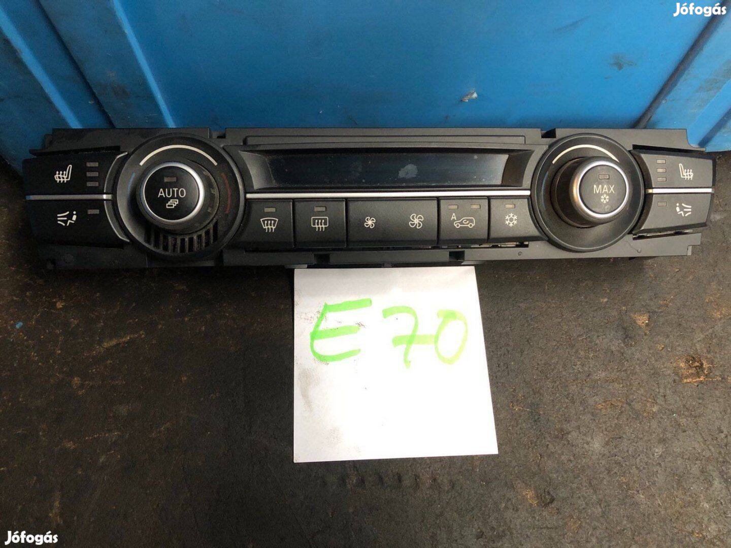 Bontott BMW E70 E71 klímapanel