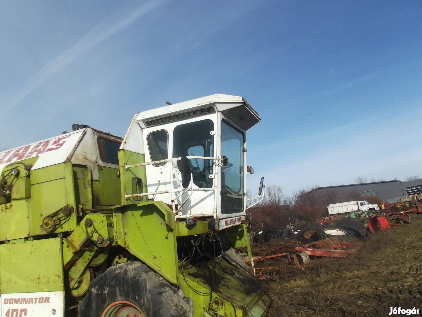 Bontott Claas Dominátor 106 kombájn alkatrészek (fülke)eladók