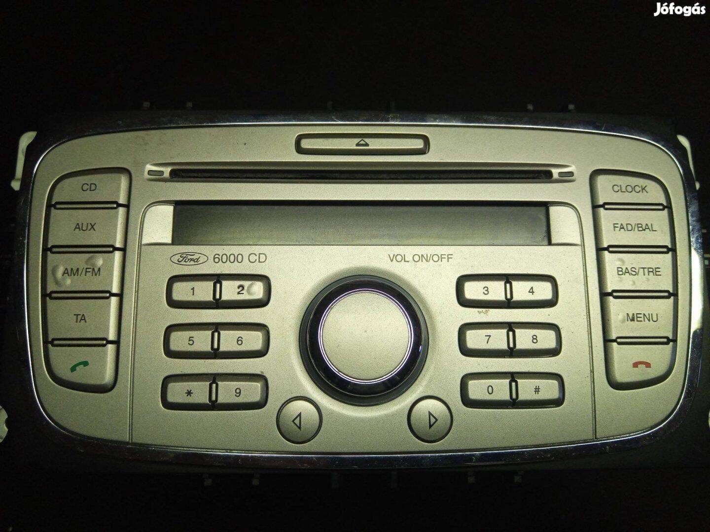 Bontott Ford focus mk2 CD 6000 rádió