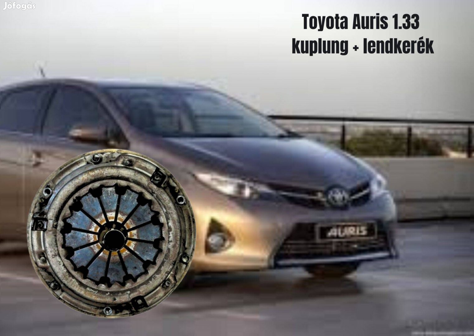Bontott Toyota Auris 1.33 kuplung szett lendkerékkel motorkód 1NR