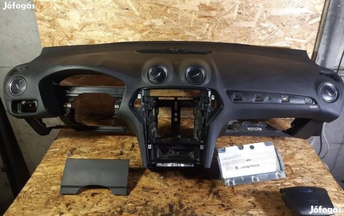 Bontott, Ford mondeo mk4 légzsák szett műszerfal őv
