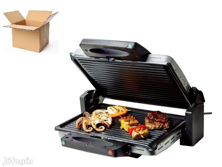 Bontott, szállítási SÉRÜLT Simpex SKG 1700 kontaktgrill, acél kontakt