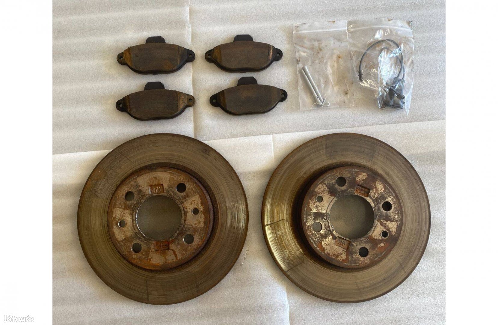 Bontott féktárcsa+fékbetét Abarth, Fiat, Alfaromeo, Lancia