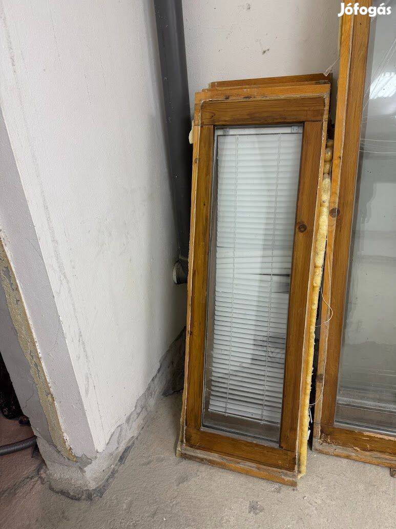 Bontott fix fa ablak 50x150