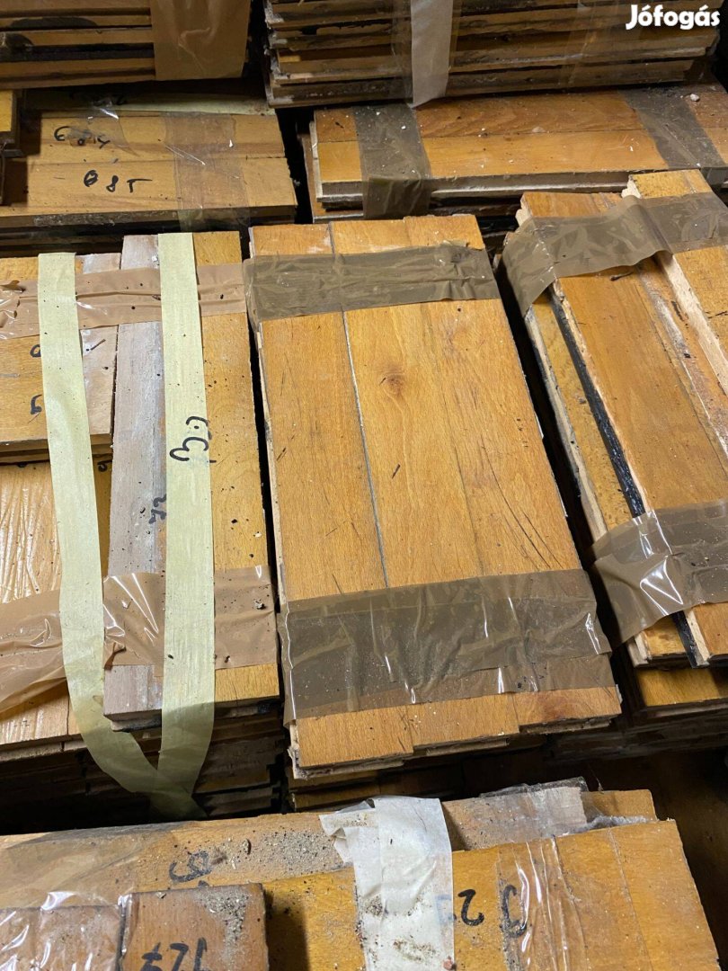 Bontott keményfa parketta