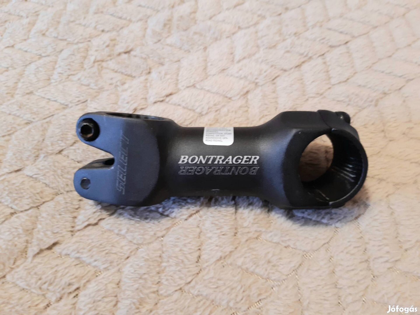 Bontrager Select alu kormányszár, stucni. 90mm