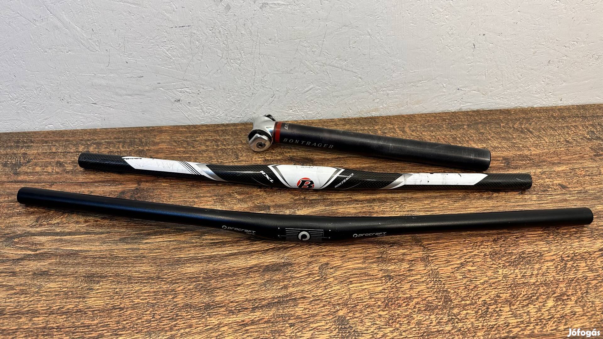 Bontrager és procraft nyergcső kormány 
