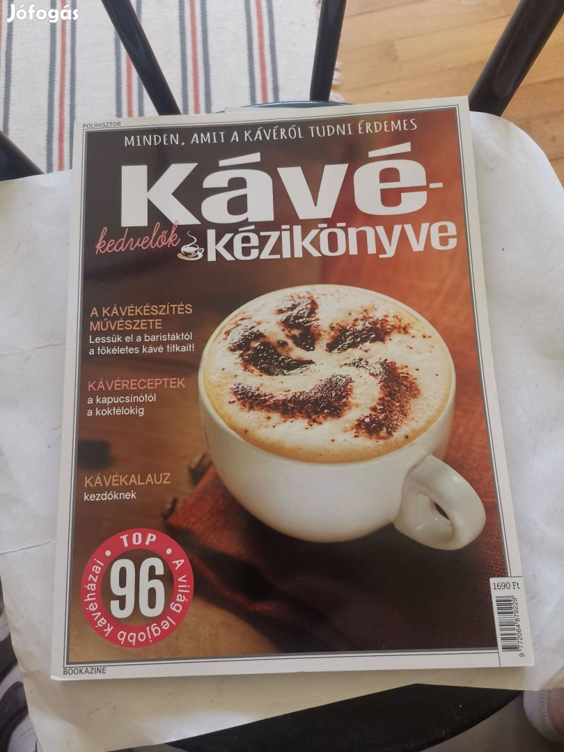 Bookazine - Kávékedvelők kézikönyve - kávé