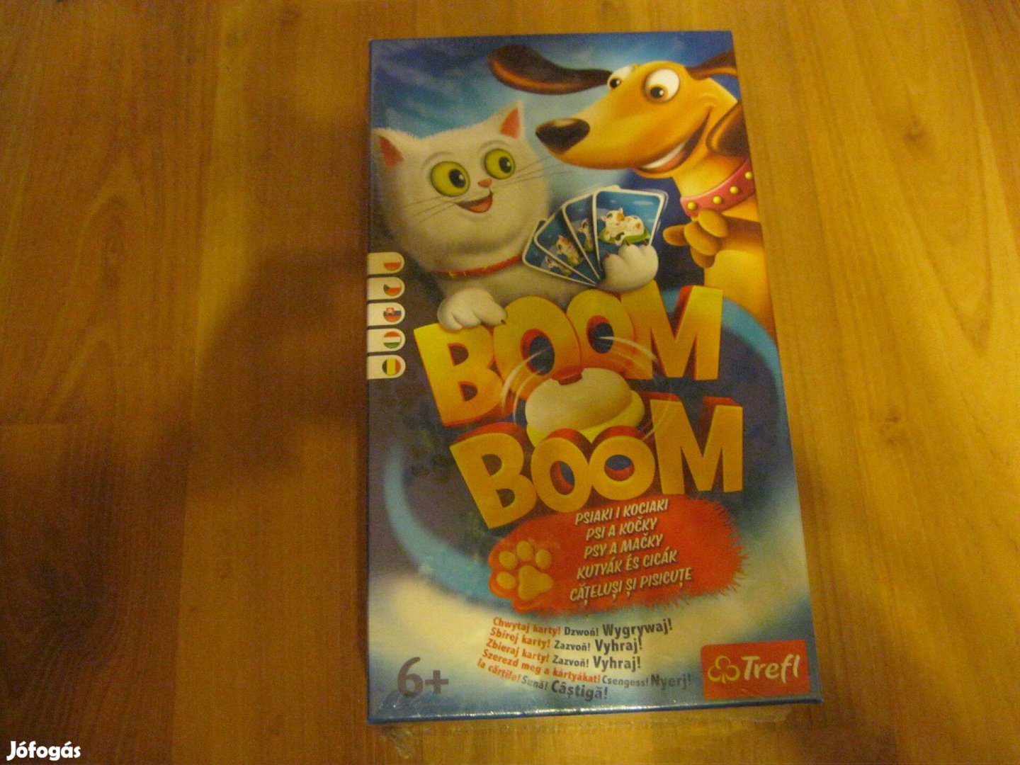 Boom Boom kutyák és cicák társasjáték
