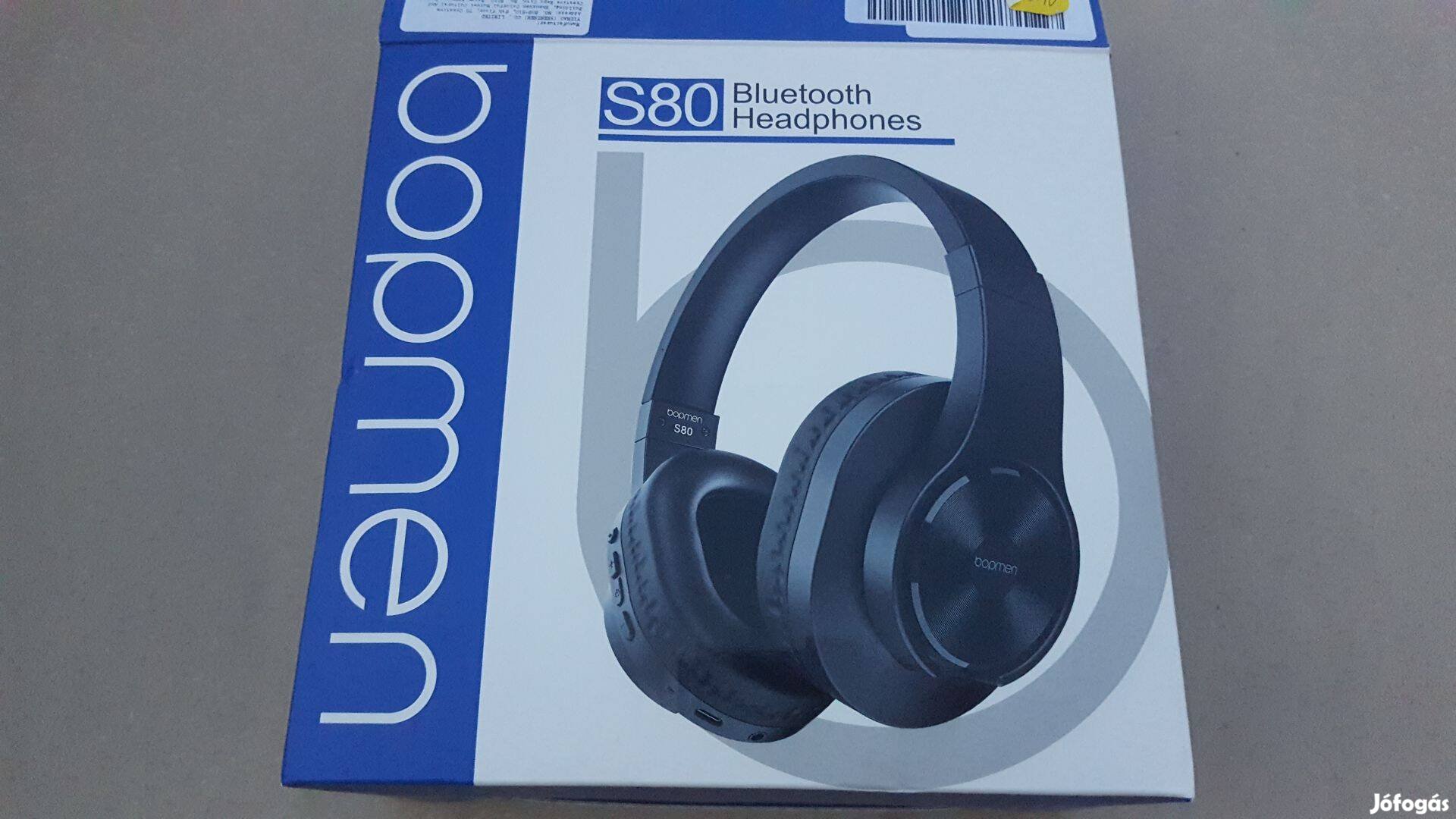 Bopmen S80 Headphones, bluetooth fejhallgató