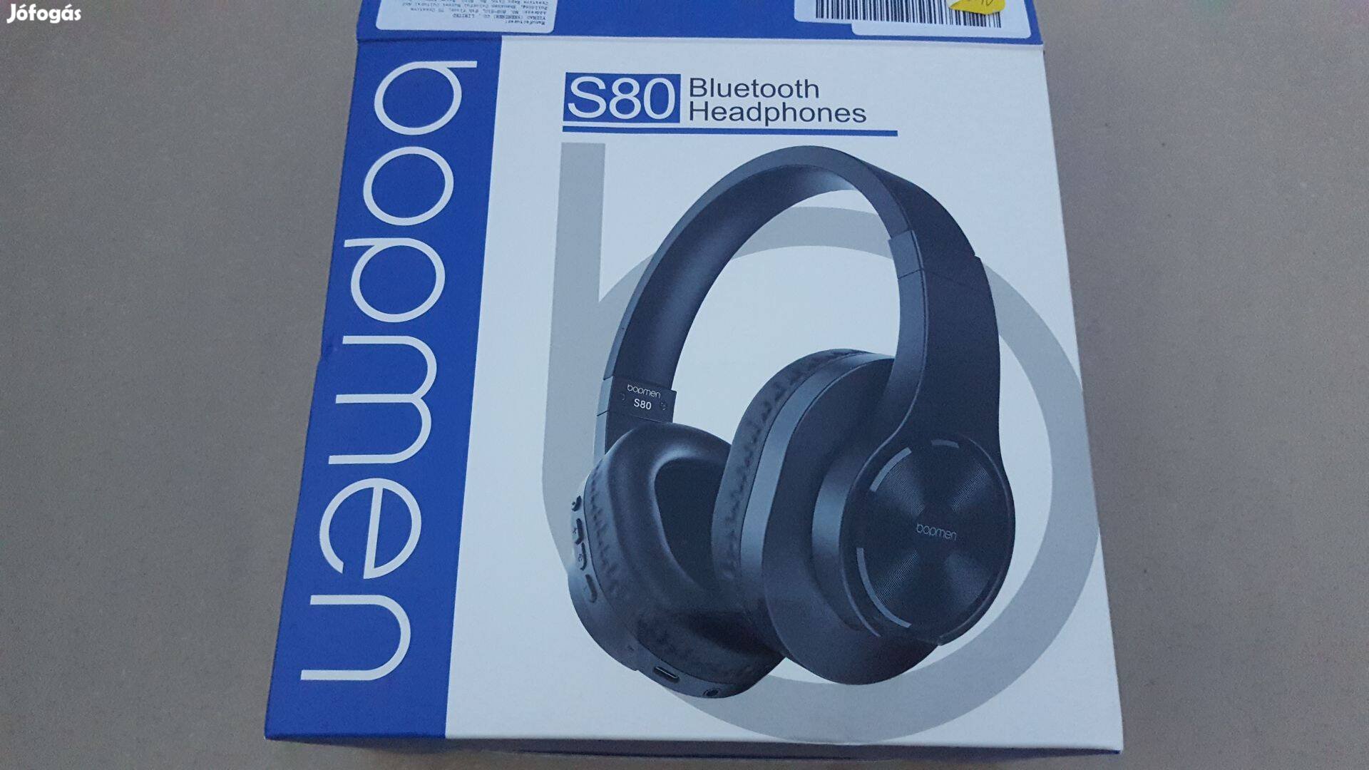 Bopmen S80 Headphones, bluetooth fejhallgató