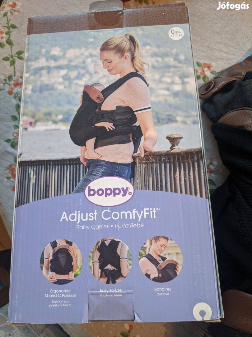 Boppy Adjust Comfi Fit Luxe mei tai hordozókendő újszerű állapotban