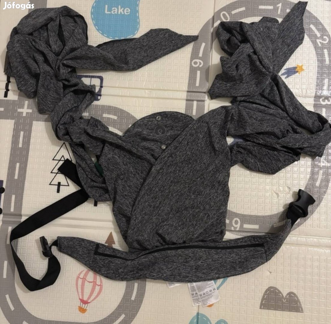 Boppy Comfy Fit Grey mai tai hordozó