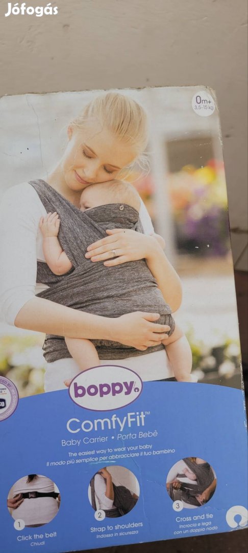 Boppy Comfyfit baba hordozó, újszülött kortól