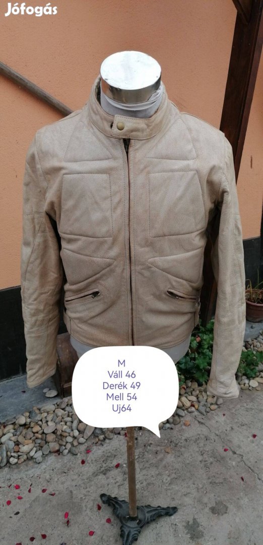 Bőr dzseki vajszinu
