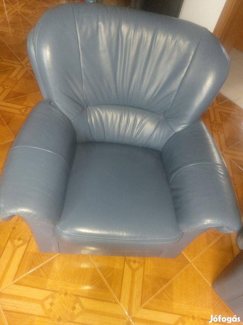 Bőr kanapé 3 részes