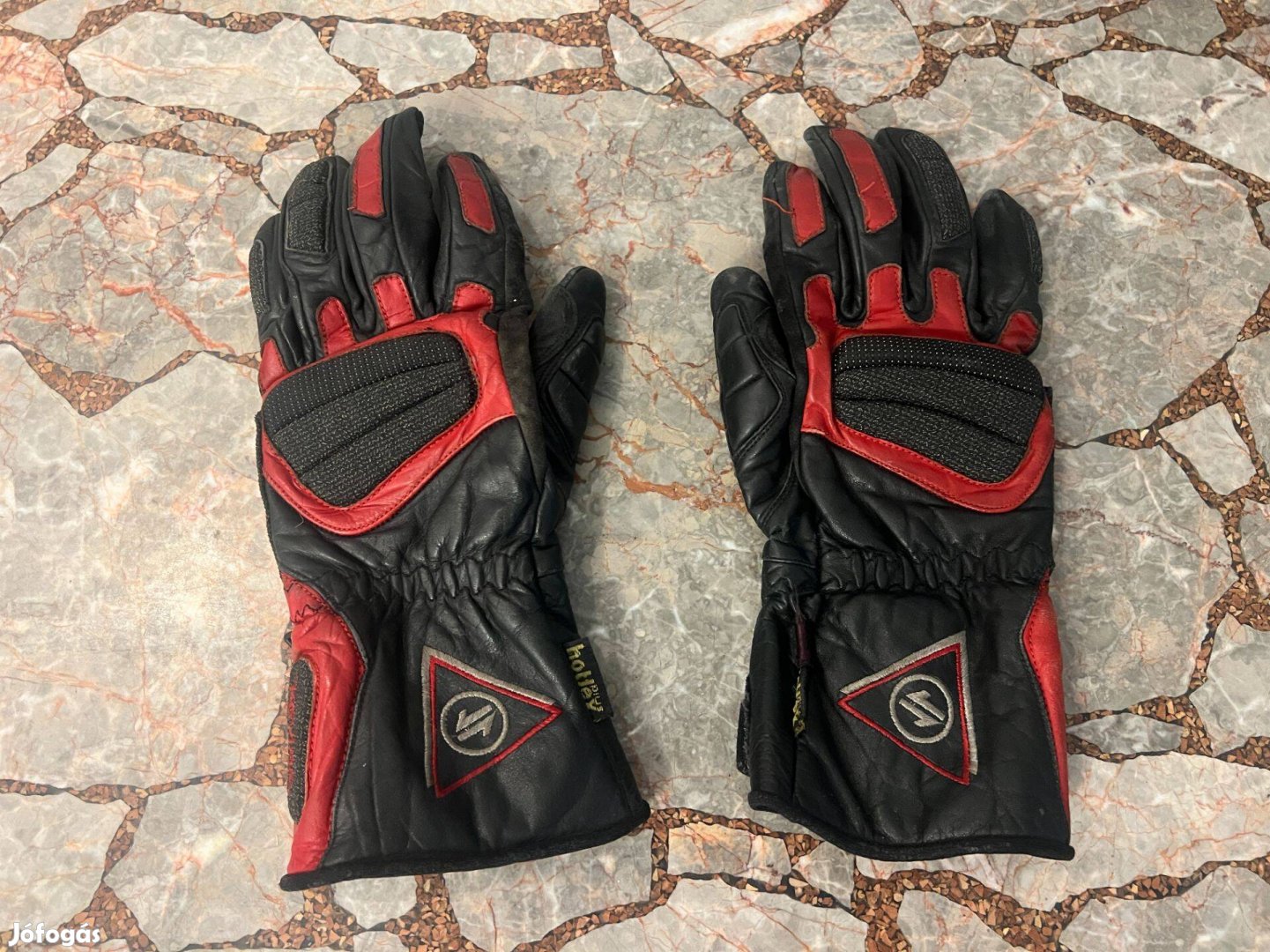 Bőr motoros kesztyű Orina Technalin Kevlar