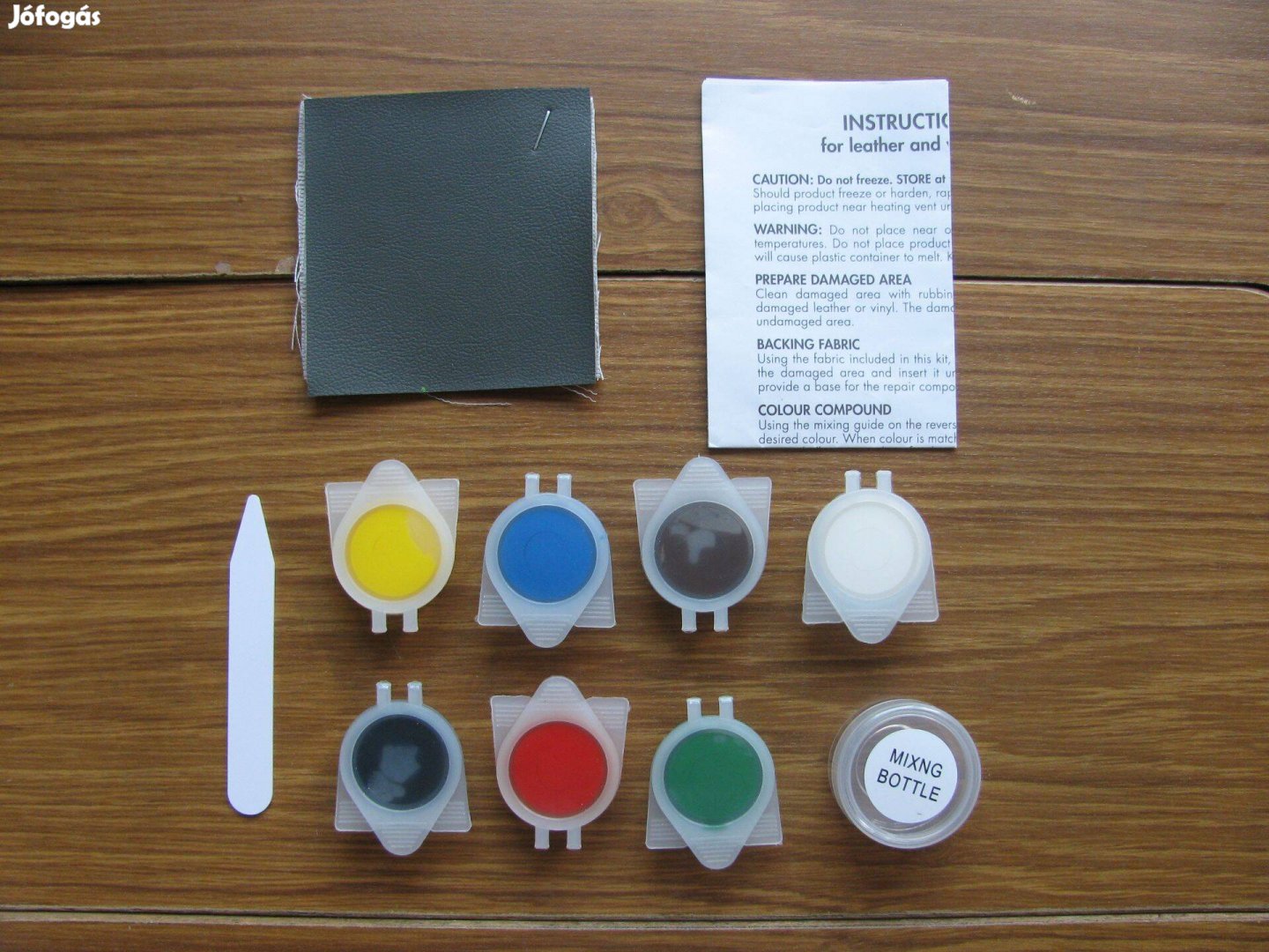 Bőr-műbőr javító készlet