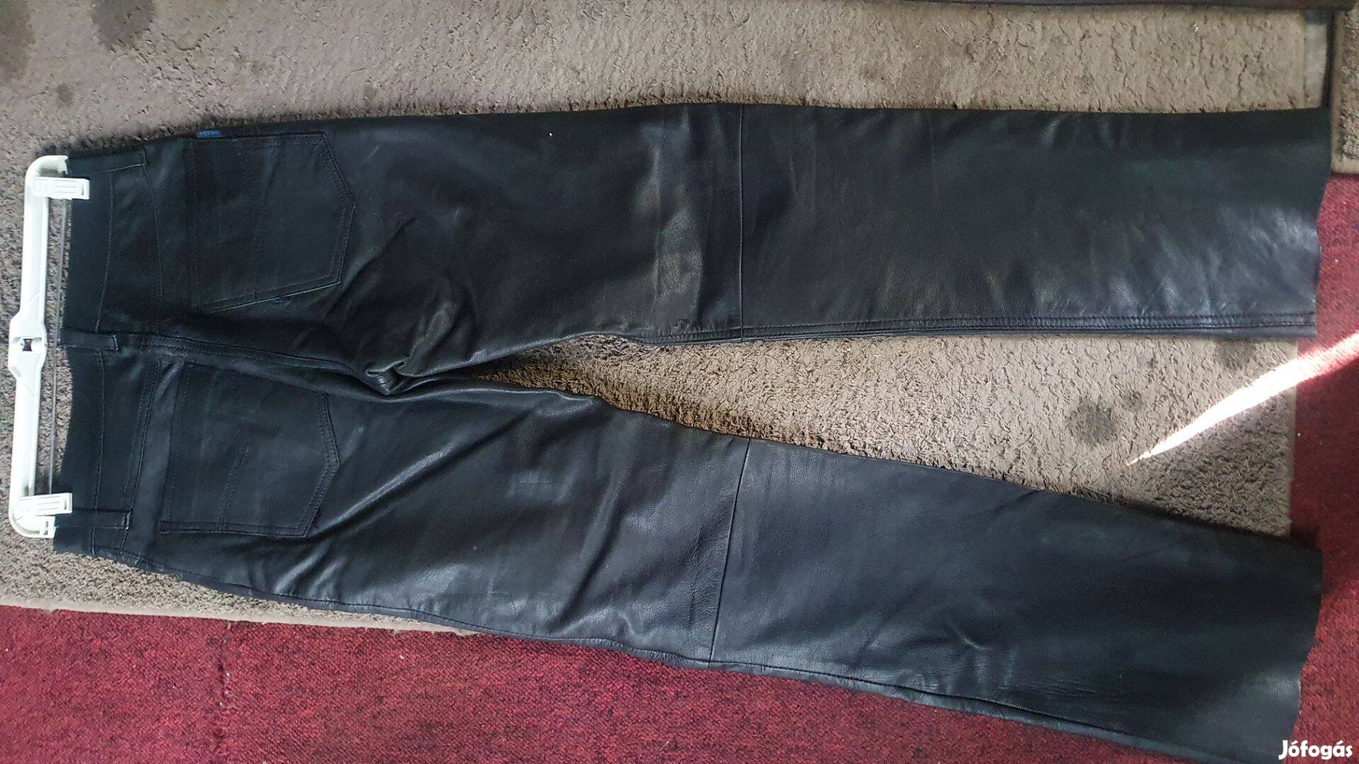 Bőr nadrág derék 37cm