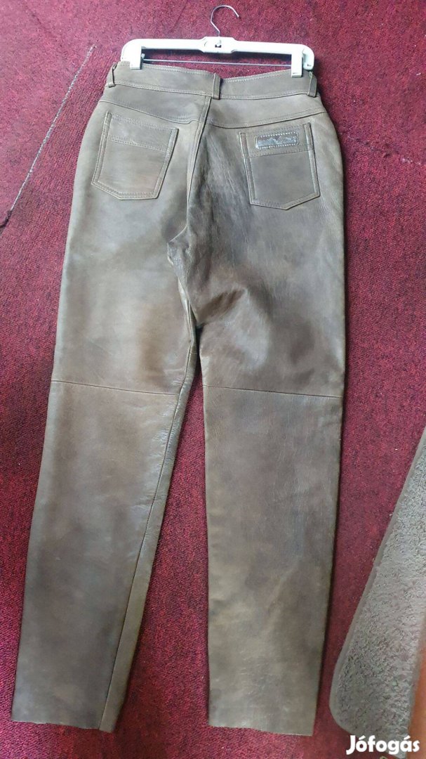 Bőr nadrág derék 38-39 cm